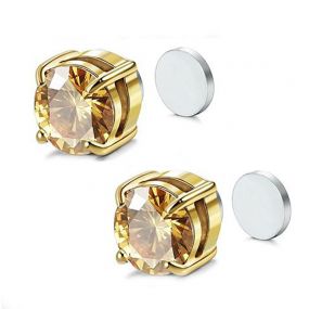Golden Magnetic Non-Piercing Earrings