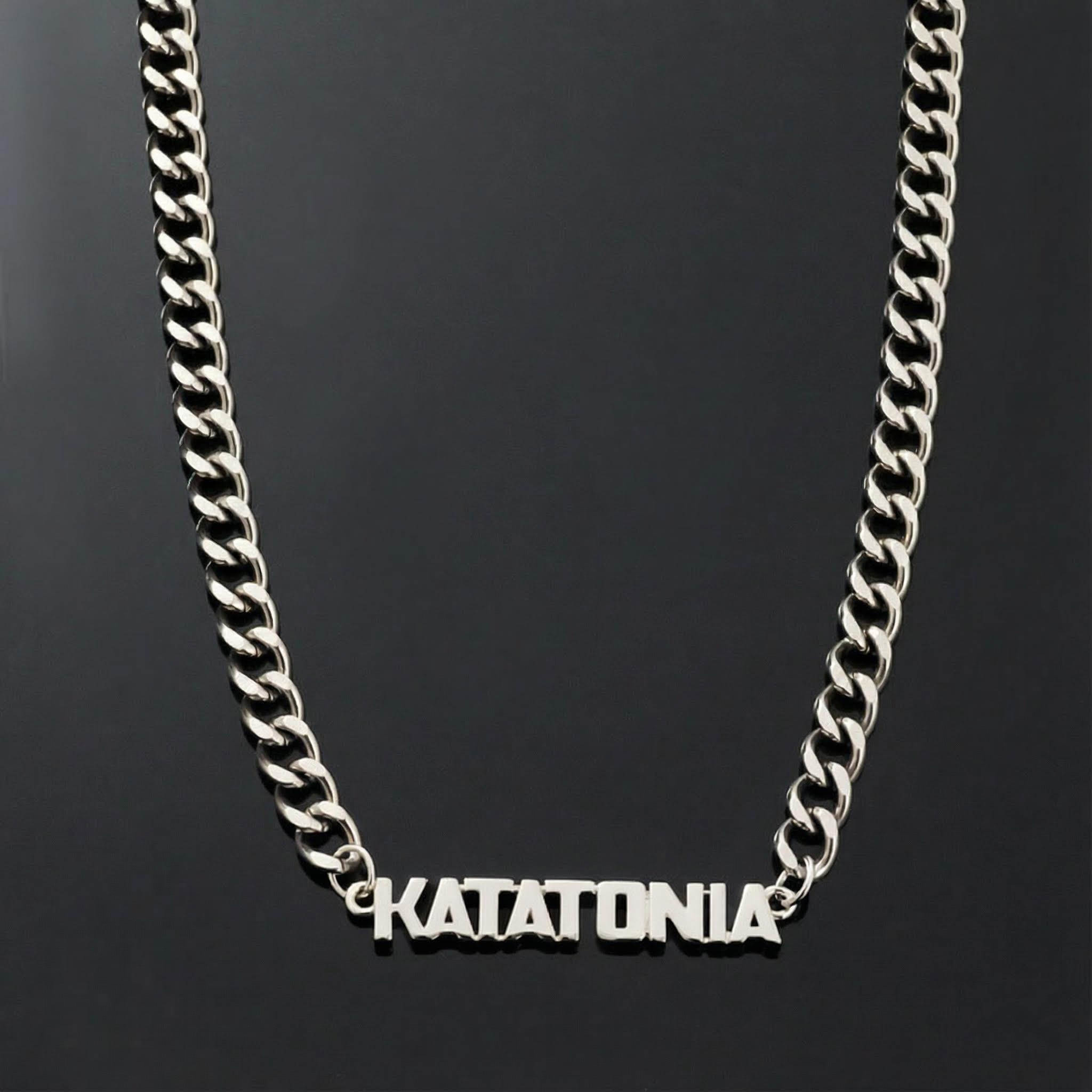 8mm 20" Custom Initial Letter Cuban Chain in 18K Gold Plated