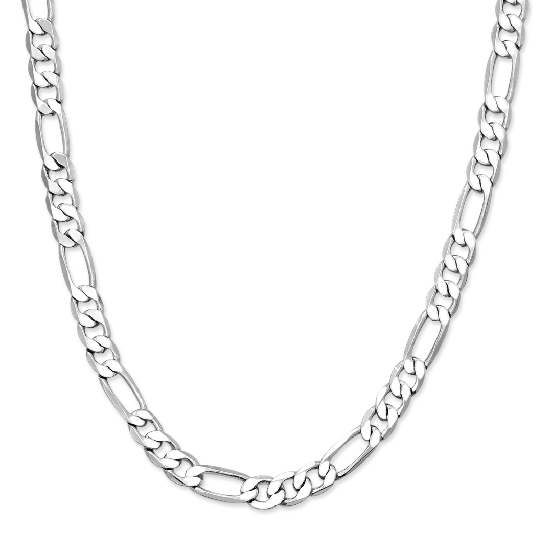 5mm Figaro Solid 925 Sterling Silver Chain
