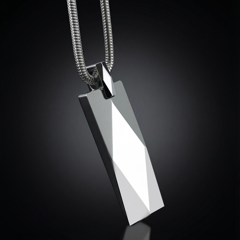 Diamond-Cut Tungsten Pendant Diamond-Cut Tungsten Pendant