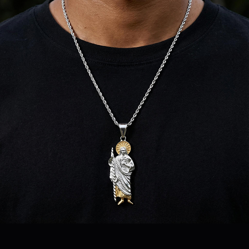 ST. Jude Thaddeus Medal Pendant ST. Jude Thaddeus Medal Pendant