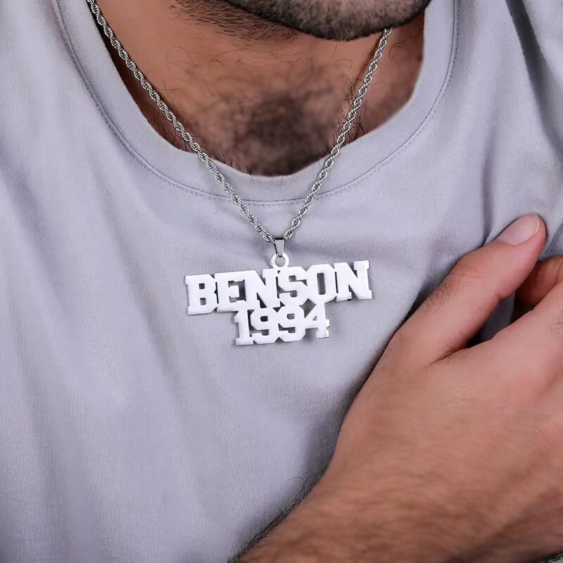 Custom Brush Name Pendant