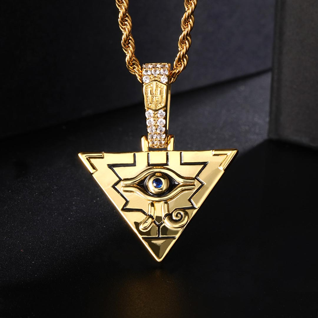 Egyptian Pyramid Eye of Horus Pendant