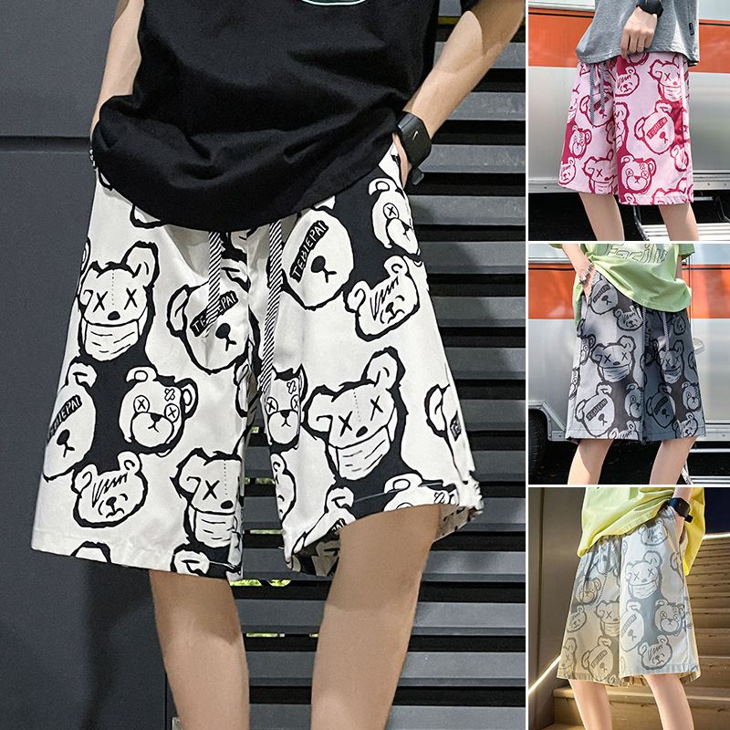 Beach Pants Thin Cartoon Shorts