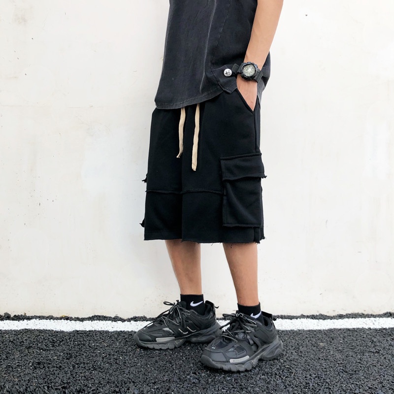 Street Oversize Solid Color Pants