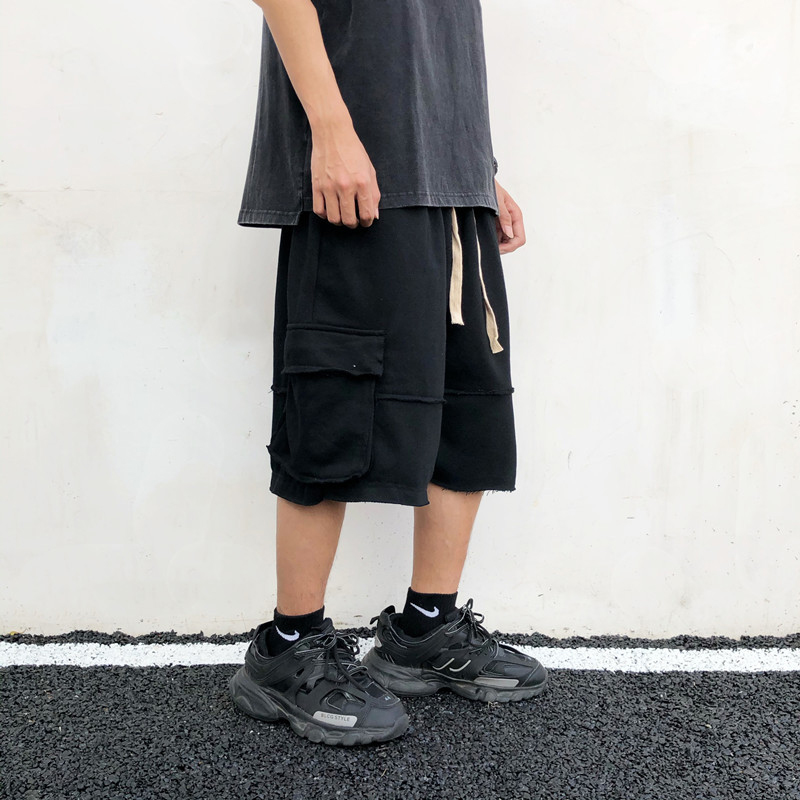 Street Oversize Solid Color Pants