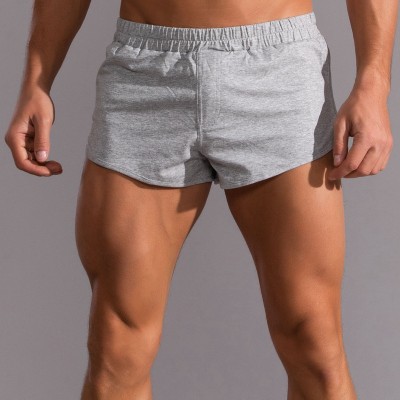 Home Solid Color Cotton Daddy Shorts