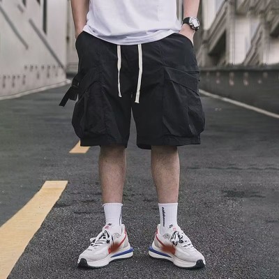 Casual Functional Style Cargo Shorts