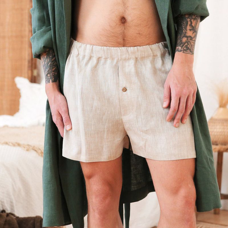 Casual Linen Resort Shorts