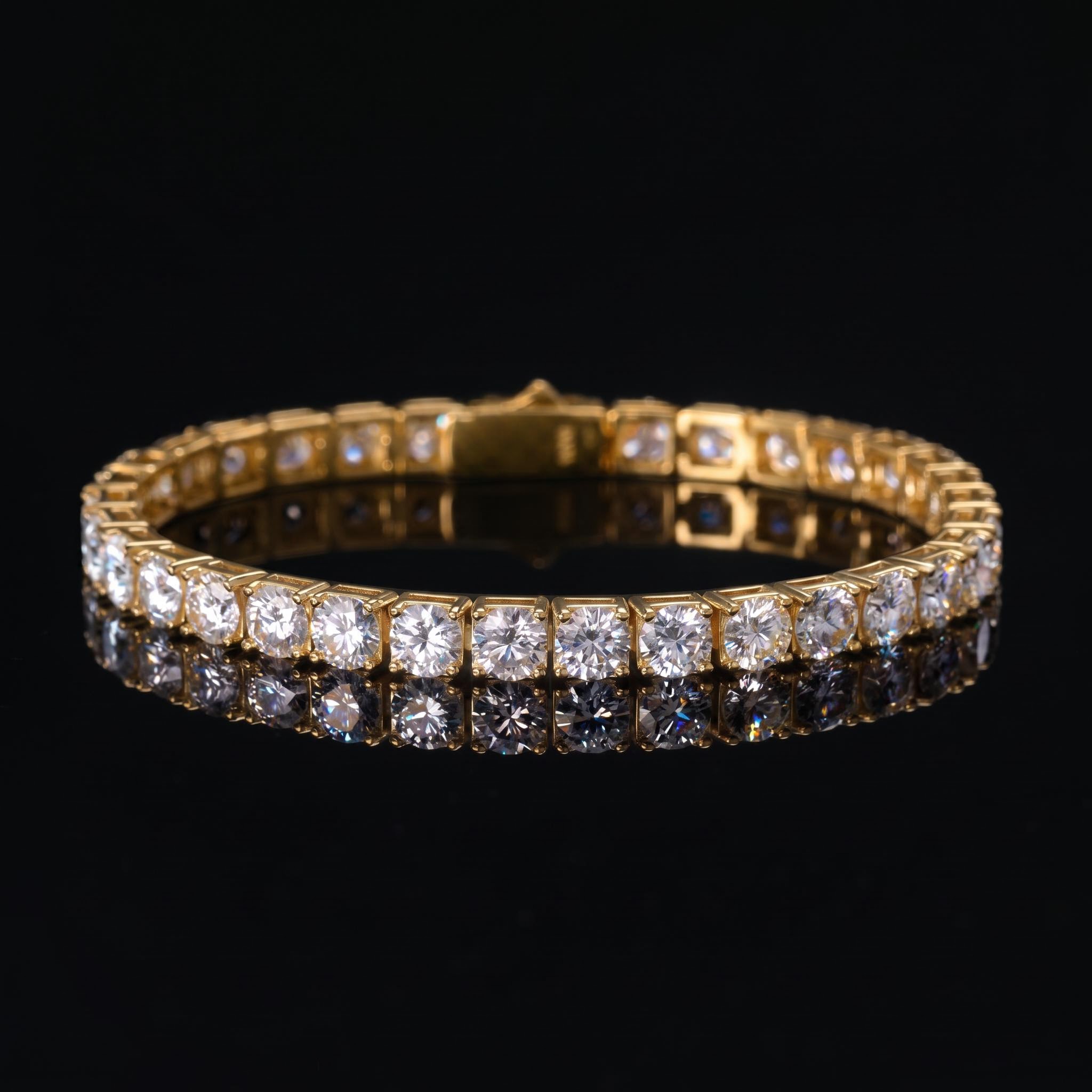 S925 Silver Moissanite 5mm Tennis Bracelet S925 Silver Moissanite 5mm Tennis Bracelet