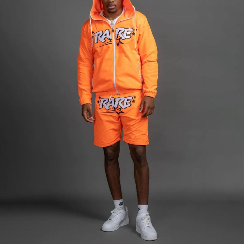 Jacket Shorts Sports Two Piece Set