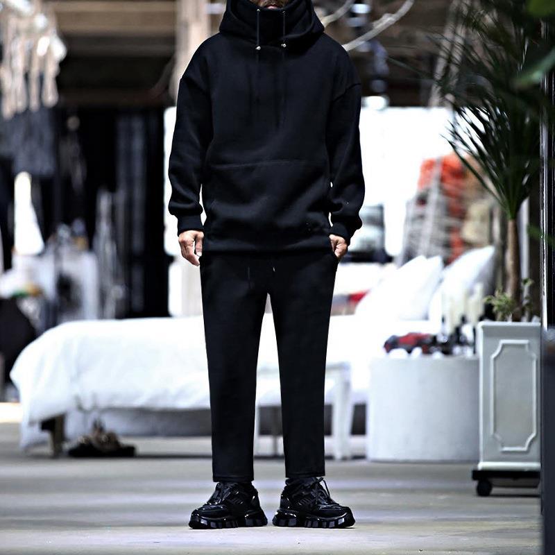 Elderly Hoodie + Pants Sports Suit