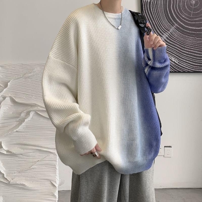 Gradient Pullover Unisex Sweater