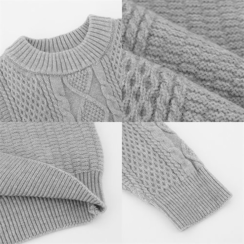 Pullover Twist Knitted Sweater