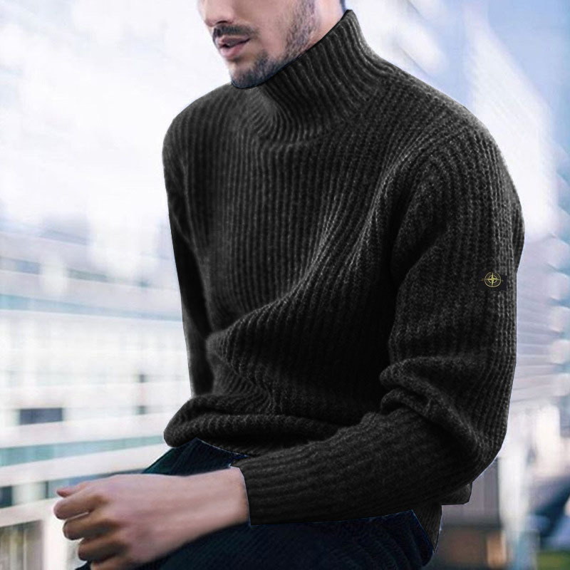 Men's Turtleneck Fashion Casual Sweater