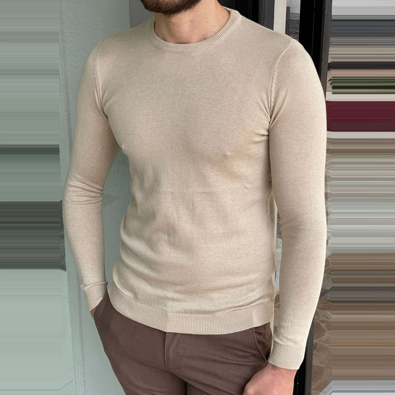 Men's Slim Bottoming Knitted Sweater