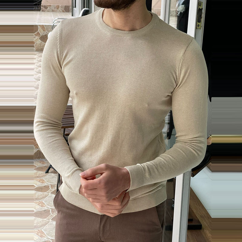 Men's Slim Bottoming Knitted Sweater