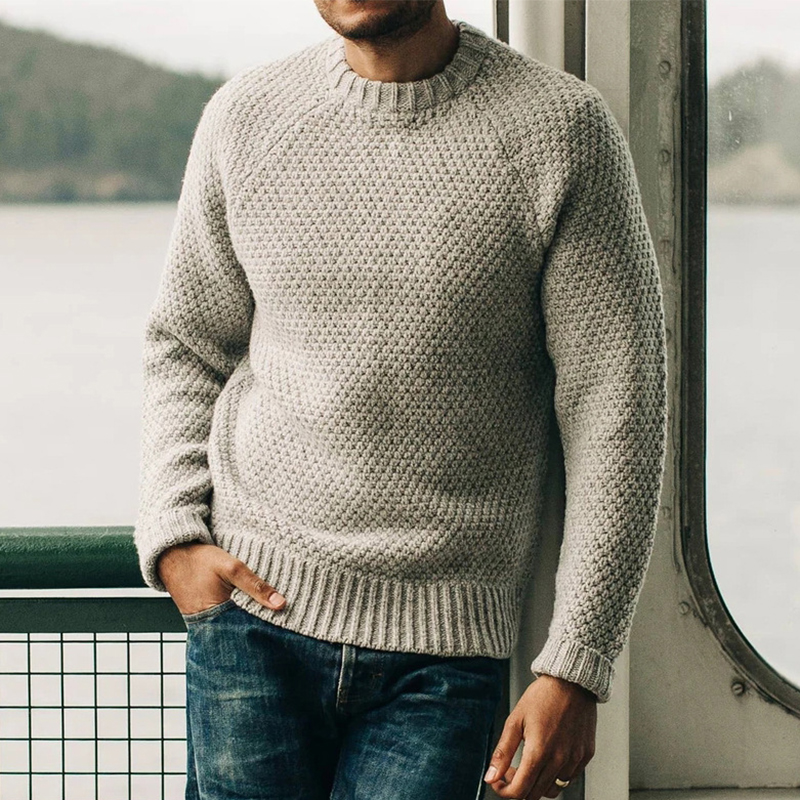 Casual Round Neck Sweater