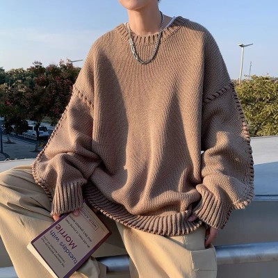 Classic Solid Color Sweater