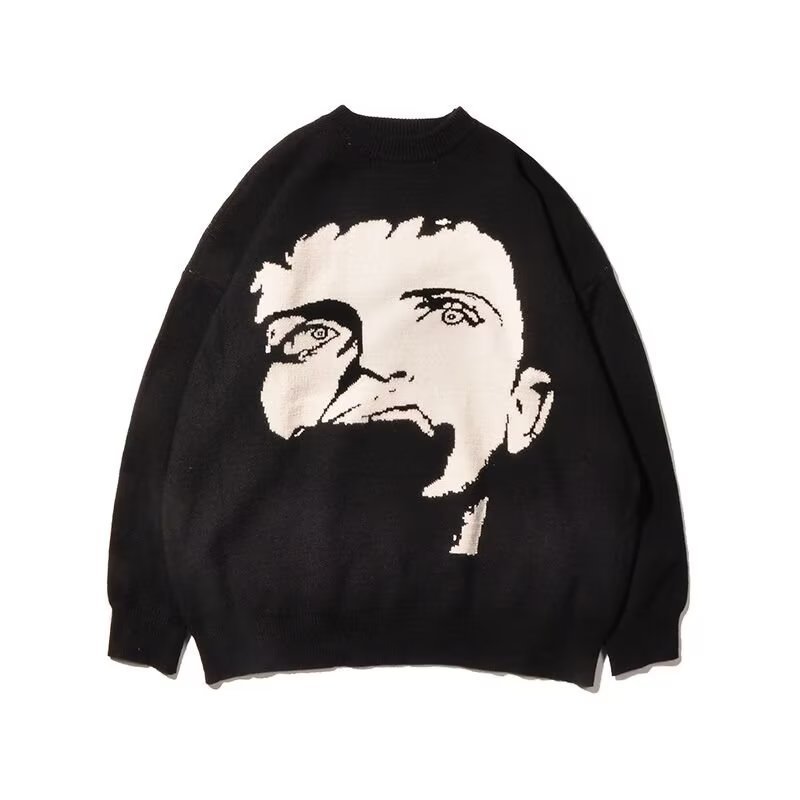 Portrait Crew Neck Sweater