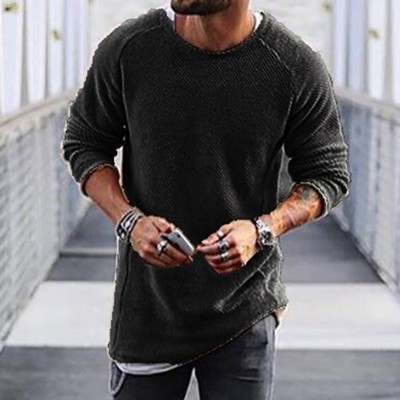 6 Colors Round Neck Long Sleeve Sweater