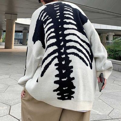 Retro Crew Neck Knitted Sweater