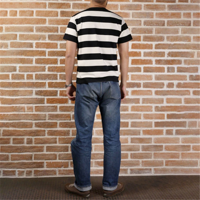 Men's Striped Short Sleeve T-shirts
