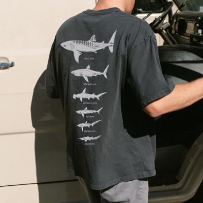 Vintage Surf Marine Print Casual T-Shirt