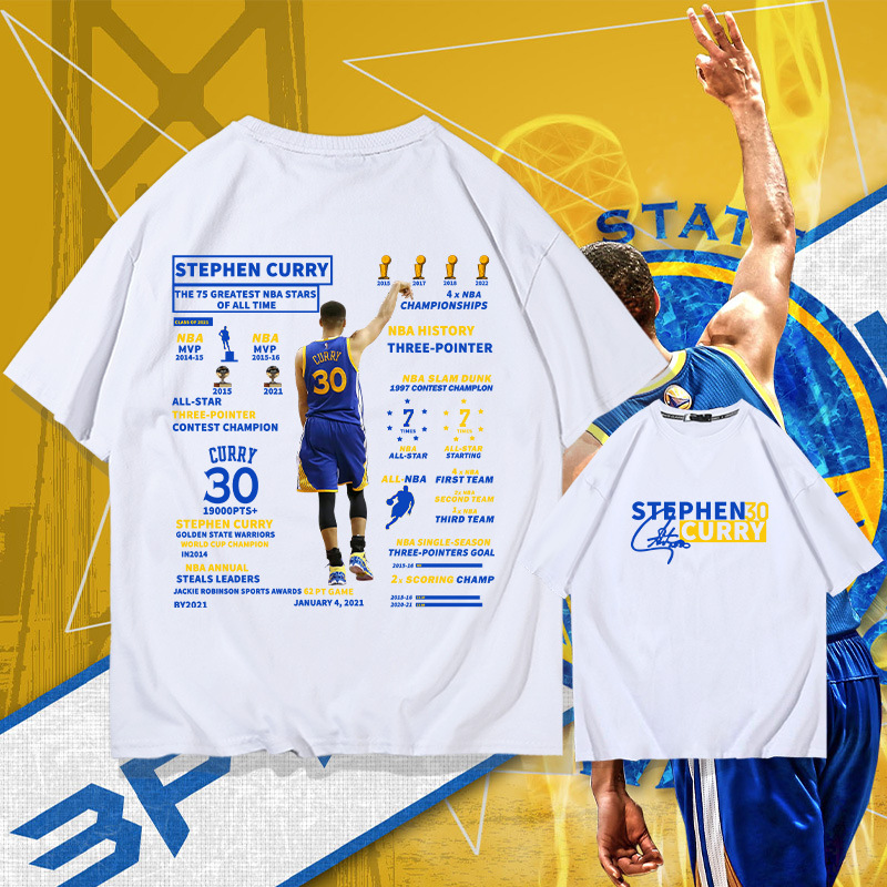 Warriors Curry No. 30 Honor T-Shirt