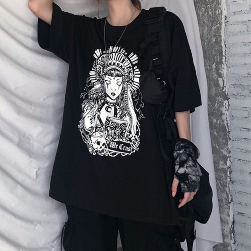 Gothic Dark Style All-match T-shirt