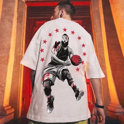 Graphic Tee With Harden Print