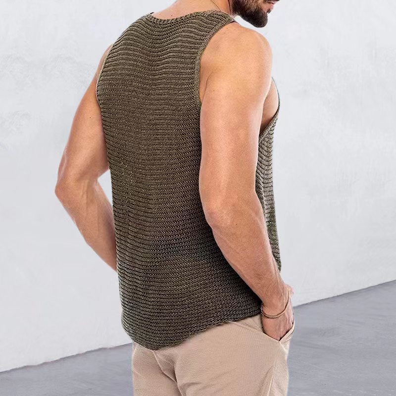 Fasgion Loose knit vest