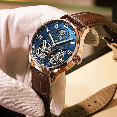 Waterproof Skeleton Automatic Mechanical Watch
