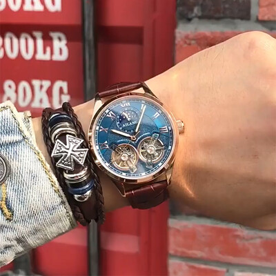 Waterproof Skeleton Automatic Mechanical Watch