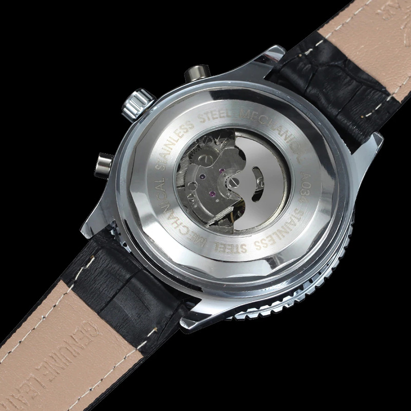 50mm Multifunctional Automatic Mechanical Watch