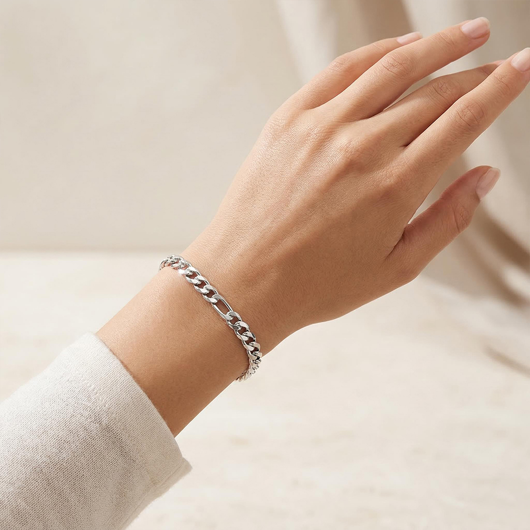 Women's 5mm Figaro Bracelet
