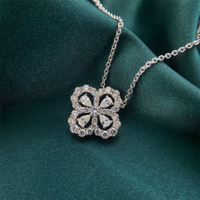 Four-leaf Clover S925 Silver Necklace