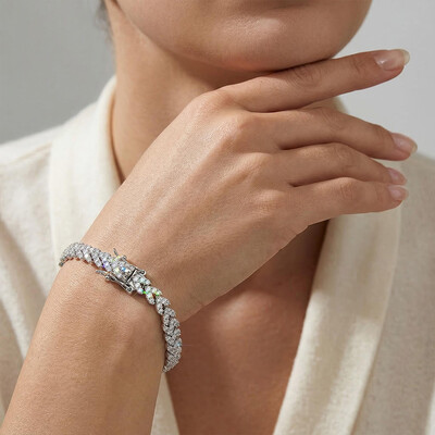 Wheat Ears Bracelet in 925 Sterling Silver