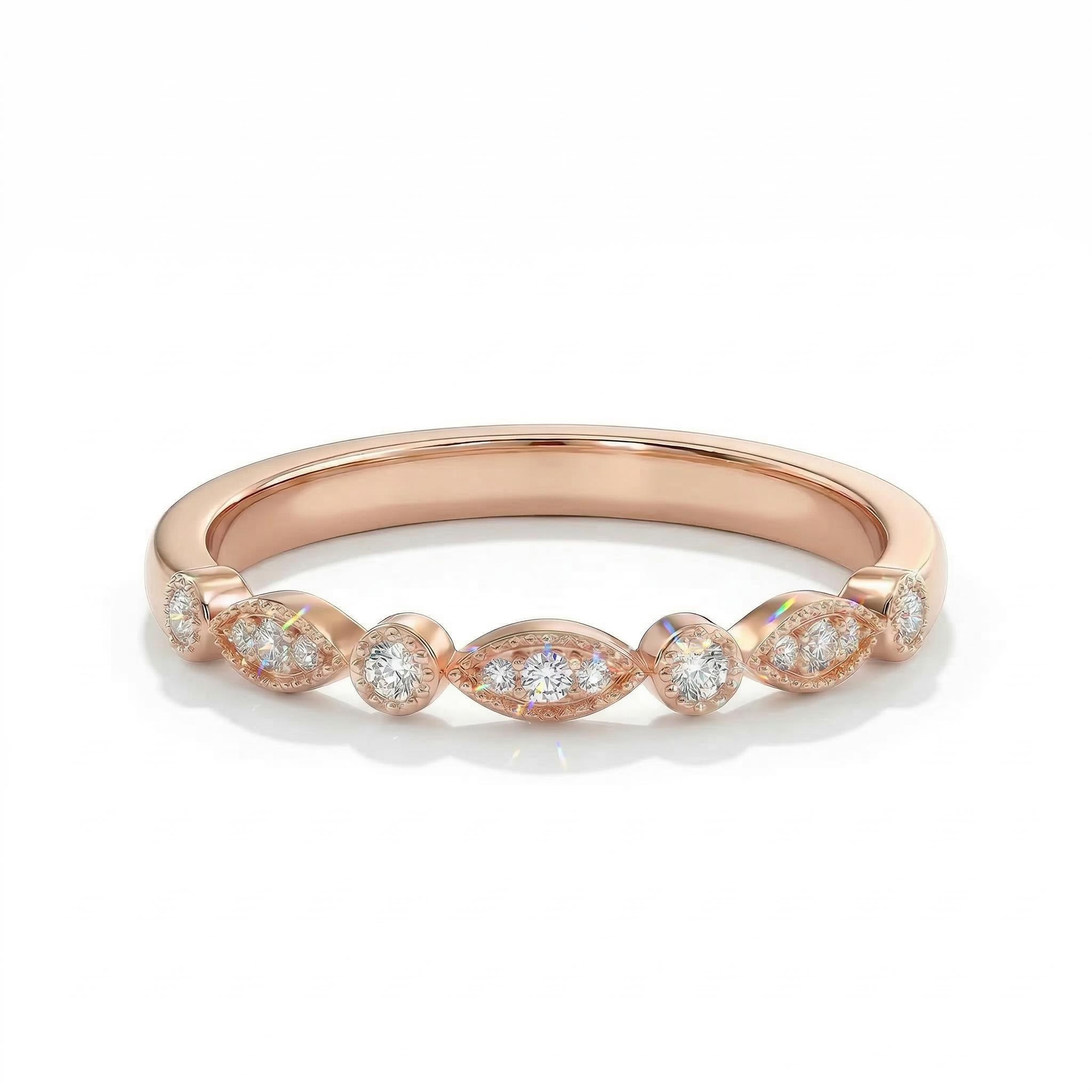  Refined Oval Cut Halo Ring Set