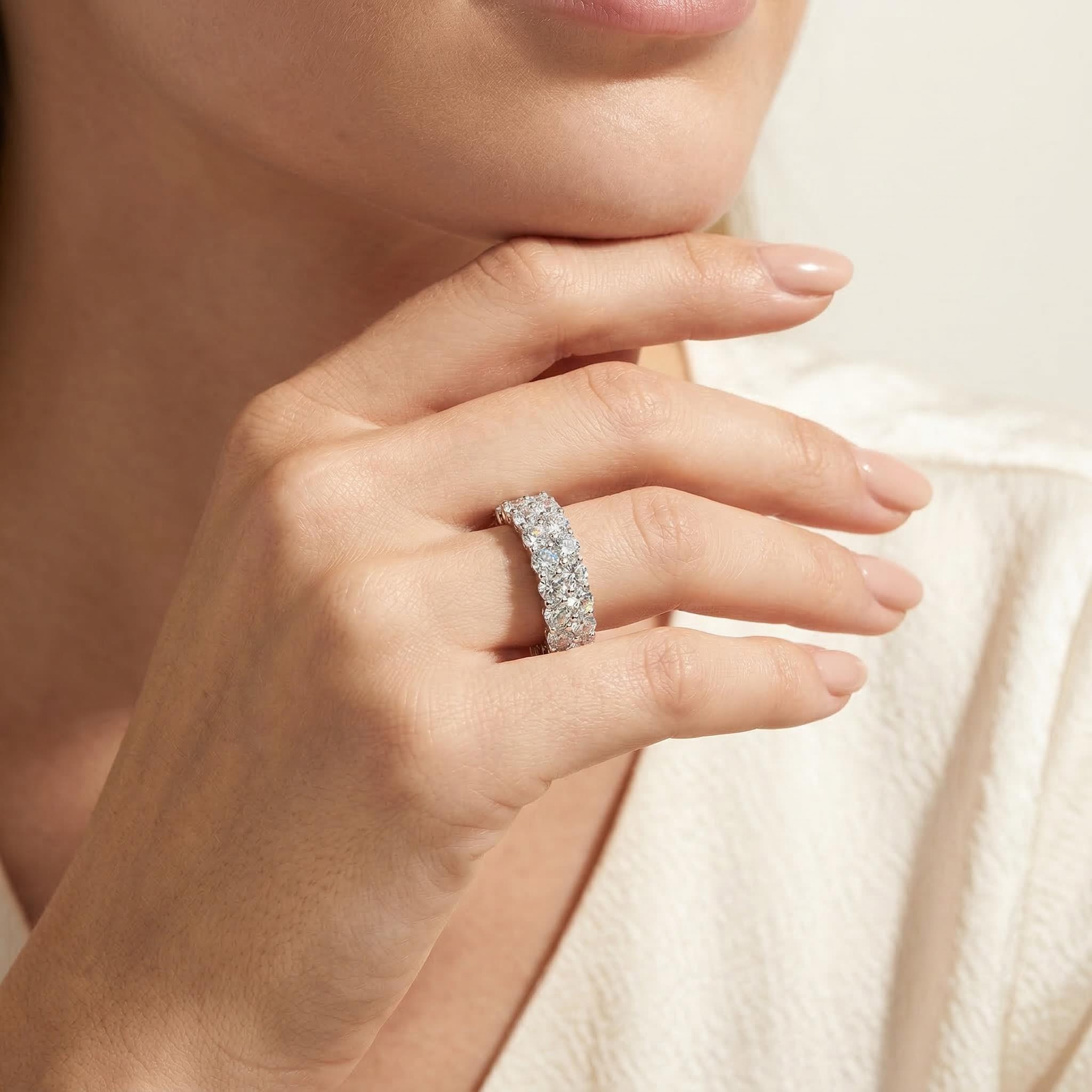 Two-Row Round Cut Band Two-Row Round Cut Band