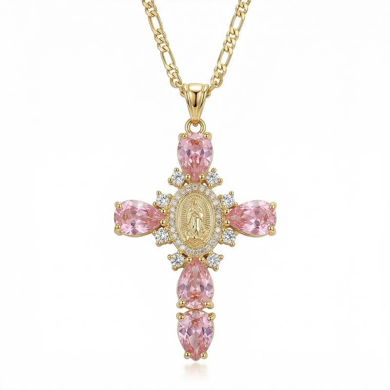 Virgin Mary Cross Pendant Virgin Mary Cross Pendant