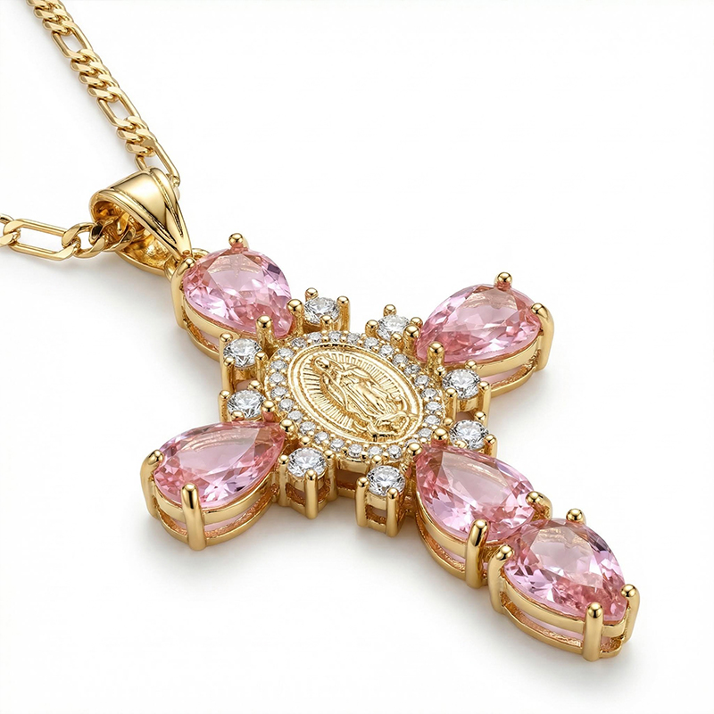 Virgin Mary Cross Pendant Virgin Mary Cross Pendant