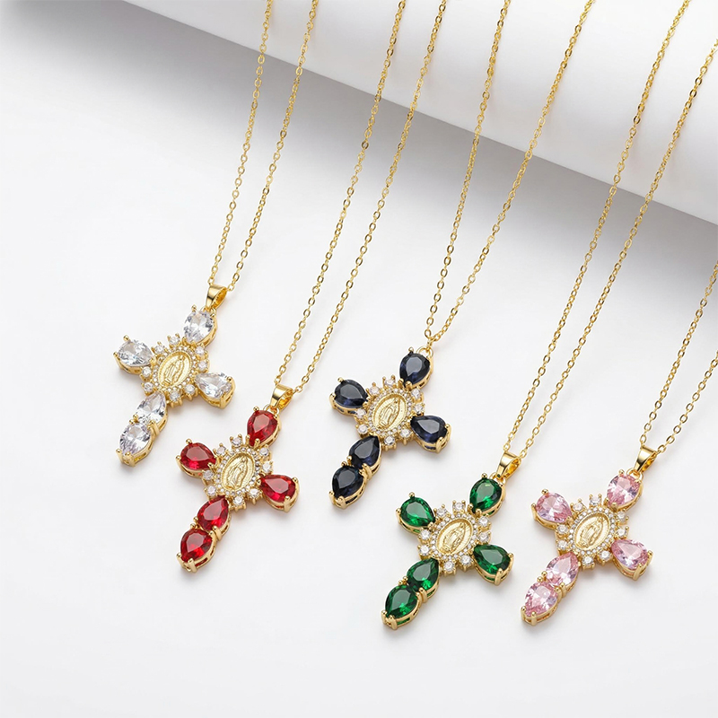 Virgin Mary Cross Pendant Virgin Mary Cross Pendant