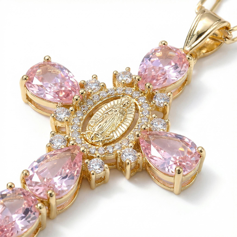 Virgin Mary Cross Pendant Virgin Mary Cross Pendant