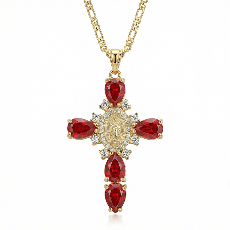 Virgin Mary Cross Pendant Virgin Mary Cross Pendant