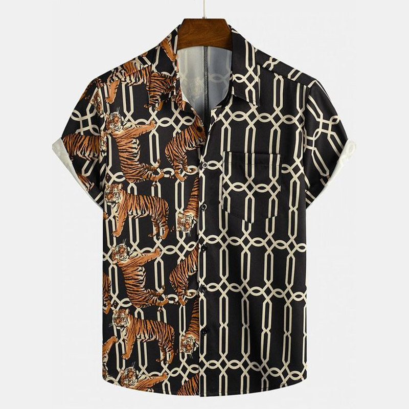 Desert Print Resort Shirt