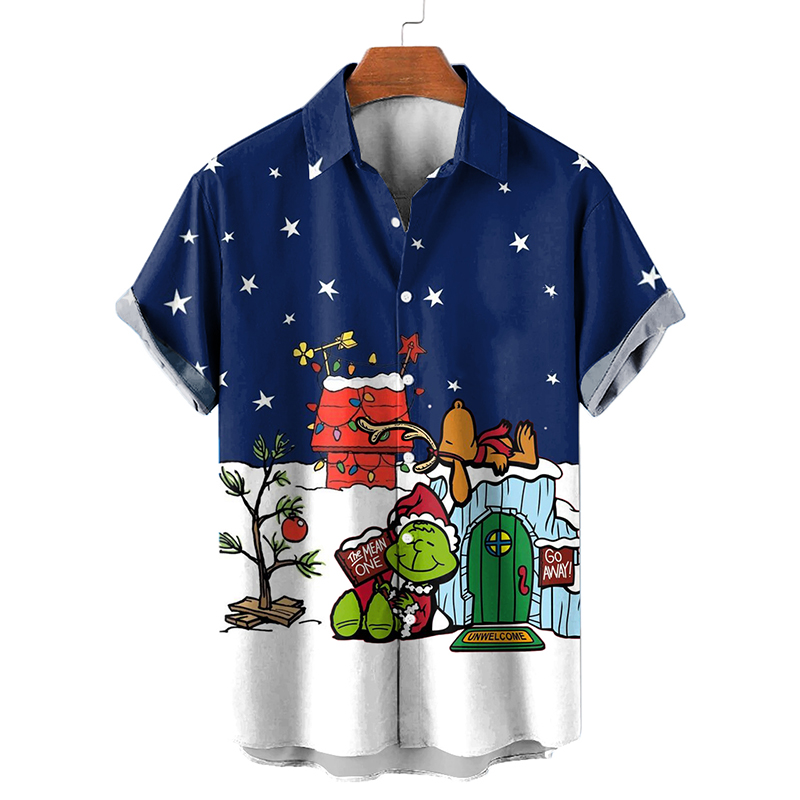 Fun Sexy Christmas Art Print Hawaiian Shirt