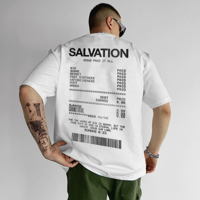 "Jesus Paid It All" Print T-shirt