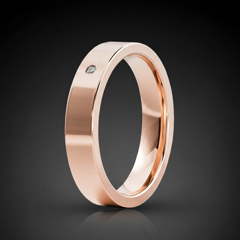 925S & VVS Moissanite 4mm Classic Statement Men's Engagement Ring 925S & VVS Moissanite 4mm Classic Statement Men's Engagement Ring