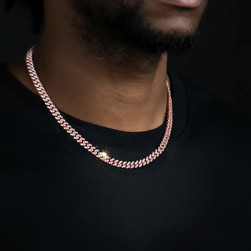 925S & VVS Moissanite 6mm Cuban Link Chain 925S & VVS Moissanite 6mm Cuban Link Chain